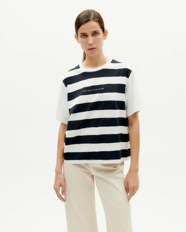 Lucia T-Shirt Hello Beach White sold by Ivalo.com