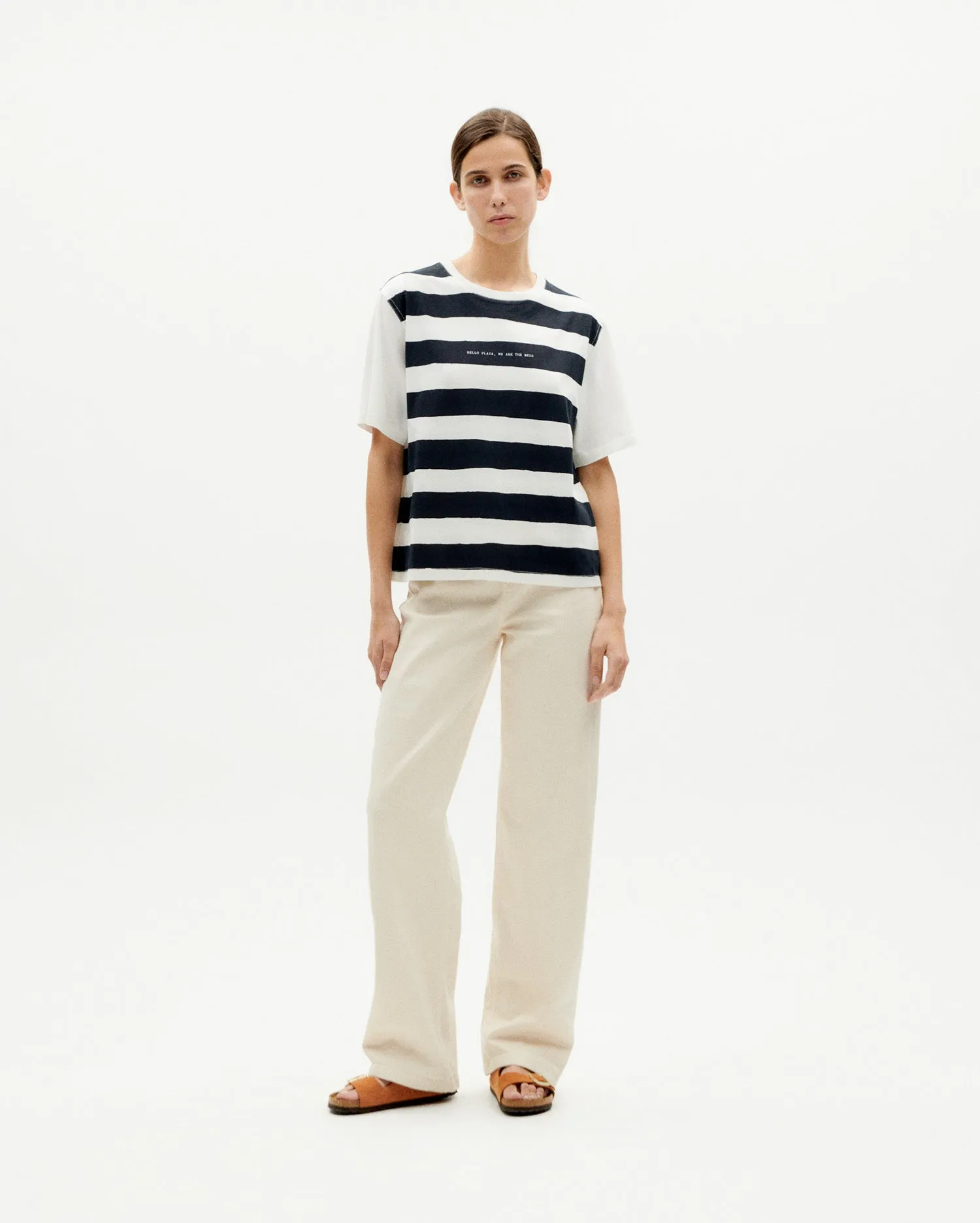 Lucia T-Shirt Hello Beach White sold by Ivalo.com product image thumbnail 4