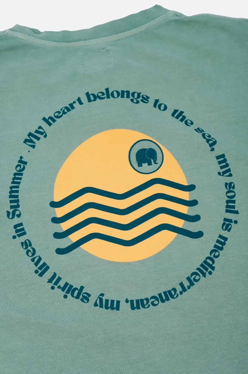 Sunset Pocket T-Shirt Feldspar Green sold by Ivalo.com product image thumbnail 5