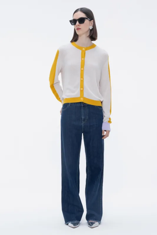 Millie Cardigan Ecru White sold by Ivalo.com