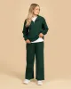 Wide-legged Pants Dark Green sold by Ivalo.com