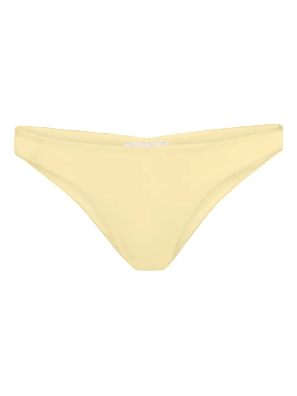 Batur Ruched Bikini Bottom Mellow Yellow sold by Ivalo.com