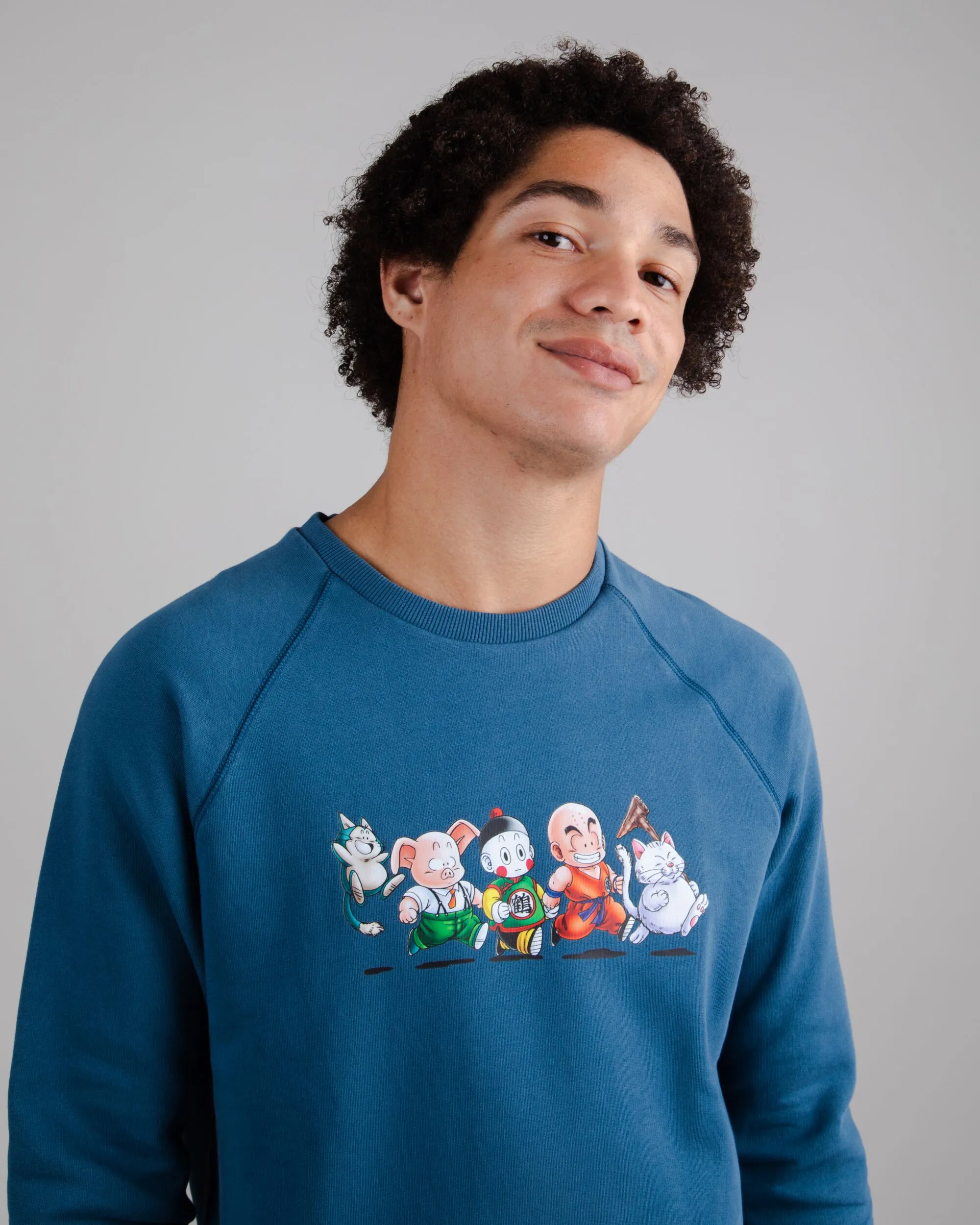 Dragon Ball Friends Sweatshirt Majolica Blue sold by Ivalo.com product image thumbnail 3