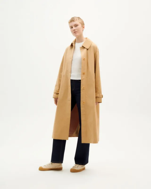 Macarena Oversize Jacket Camel Brown sold by Ivalo.com