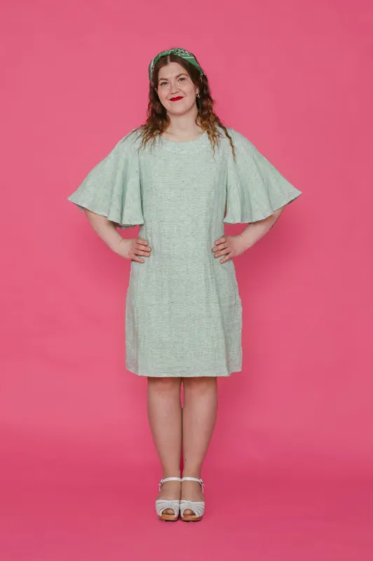 Mini-Hulja Linen Dress Mint Green sold by Ivalo.com