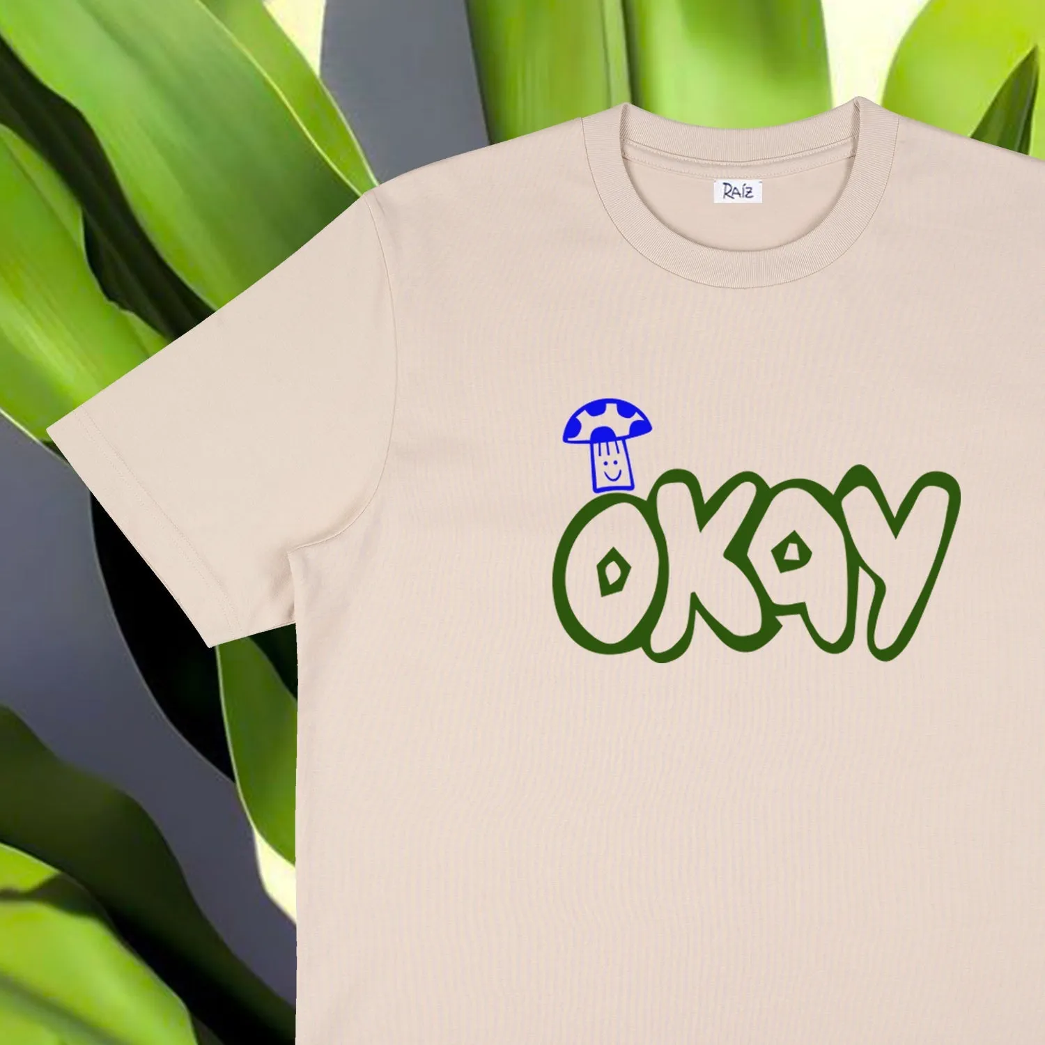 Okay T-Shirt Beige sold by Ivalo.com product image thumbnail 2