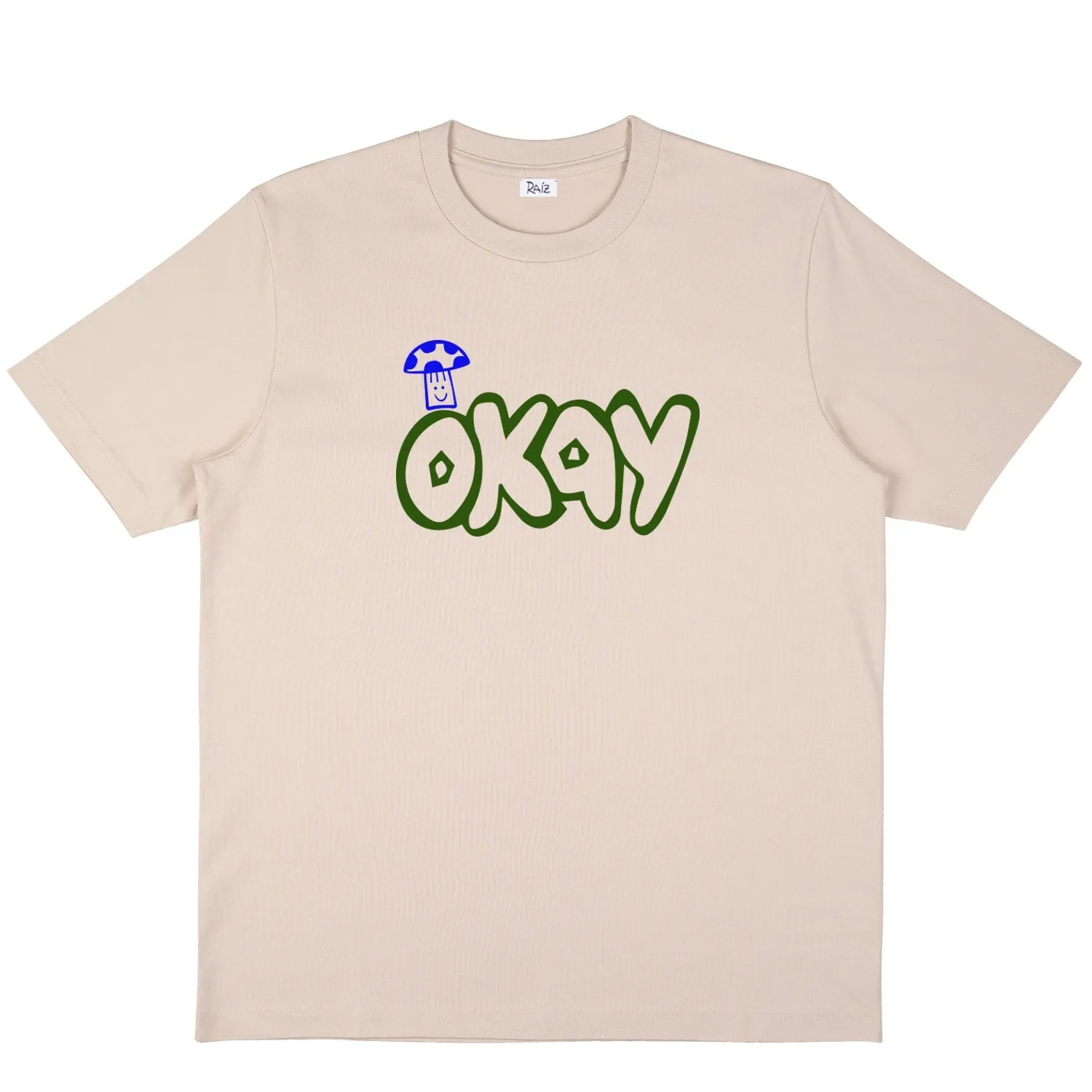 Okay T-Shirt Beige sold by Ivalo.com