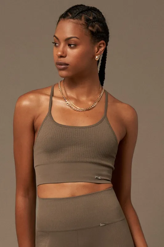 Vinyasa Sports Bra Brown sold by Ivalo.com