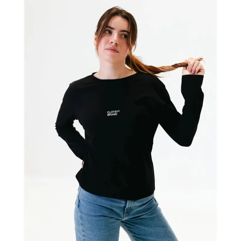 Everyone Long Sleeve Top Black sold by Ivalo.com
