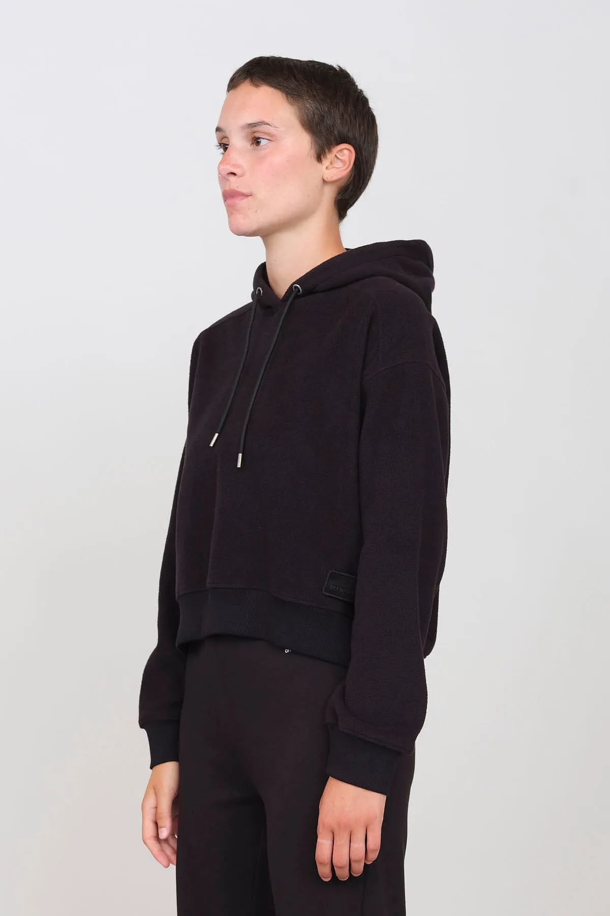 Women's Hooded Fleece Black sold by Ivalo.com product image thumbnail 2