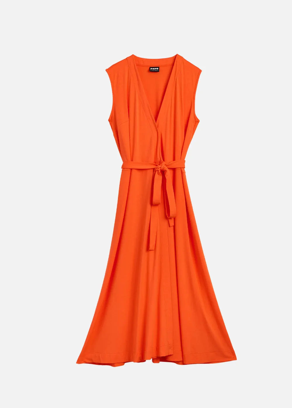 Sleeveless Wrap Dress Glow Orange sold by Ivalo.com product image thumbnail 2