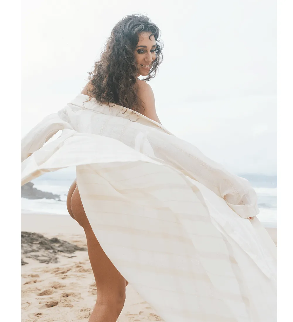 Perla Silk Robe White sold by Ivalo.com product image thumbnail 2