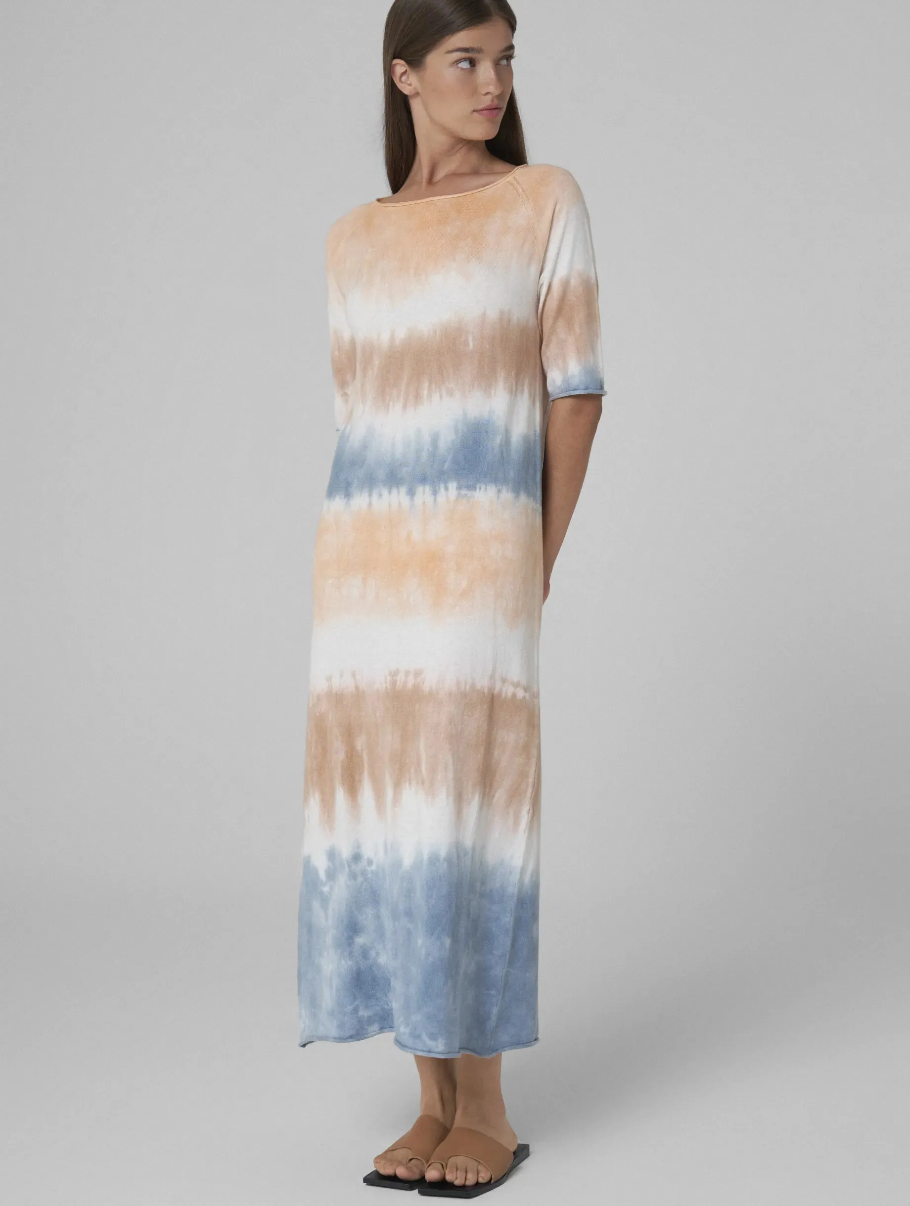 Mariane Tie-dye Dress Blue Orange sold by Ivalo.com product image thumbnail 3