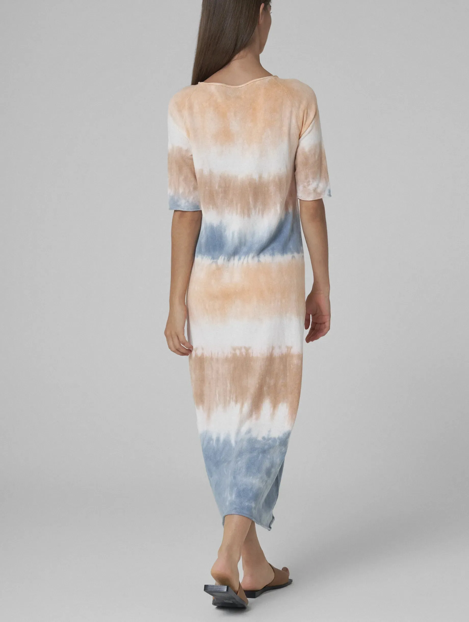 Mariane Tie-dye Dress Blue Orange sold by Ivalo.com product image thumbnail 4