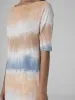 Mariane Tie-dye Dress Blue Orange sold by Ivalo.com