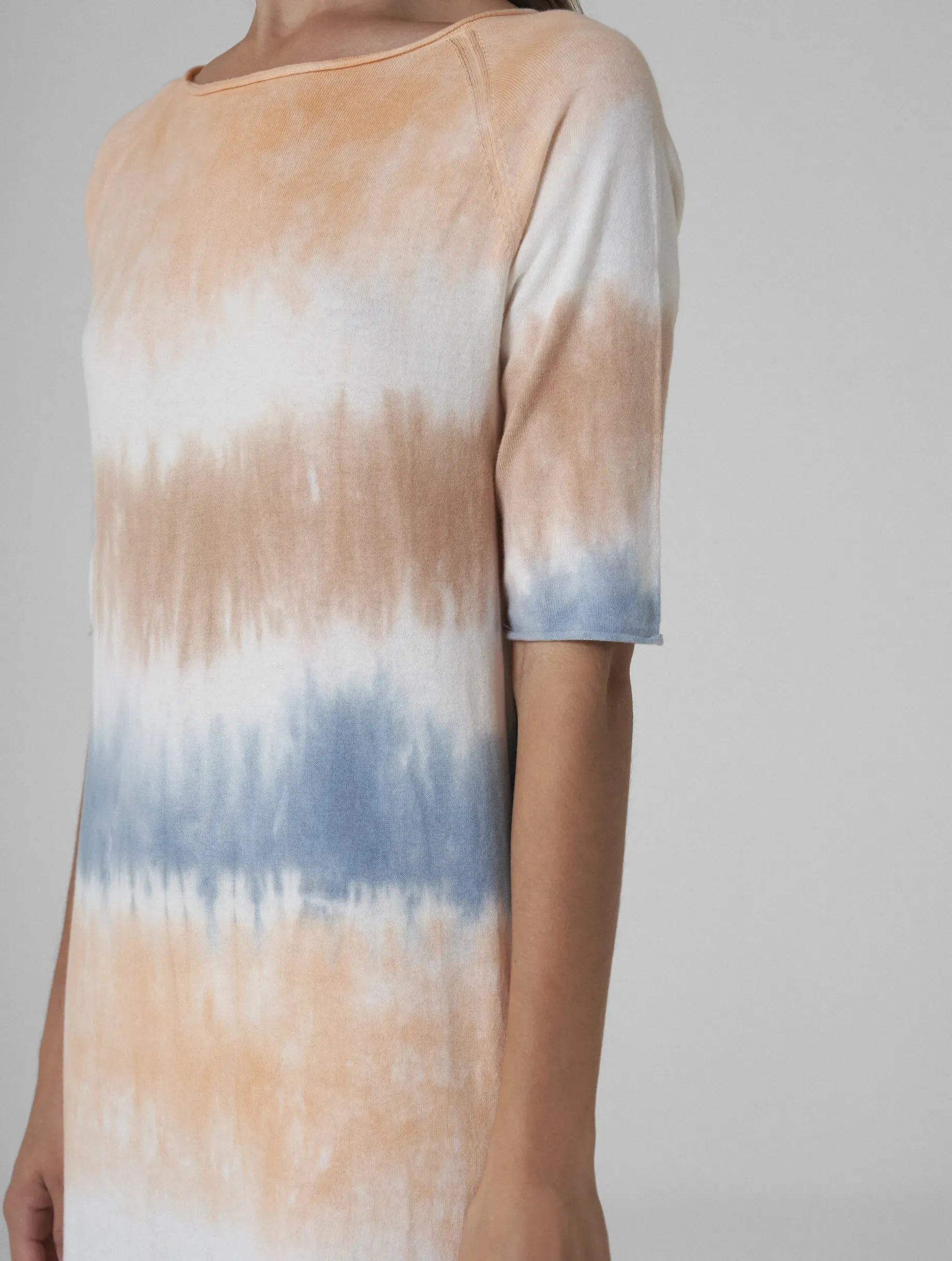 Mariane Tie-dye Dress Blue Orange sold by Ivalo.com product image thumbnail 2