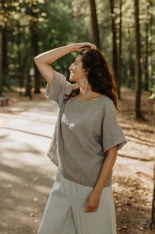 Porto Linen Top sold by Ivalo.com