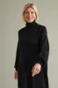 Aspö Knitted Turtleneck Dress Black sold by Ivalo.com