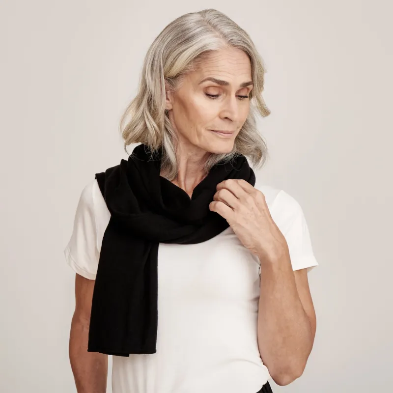 Short Merino Silk Scarf sold by Ivalo.com