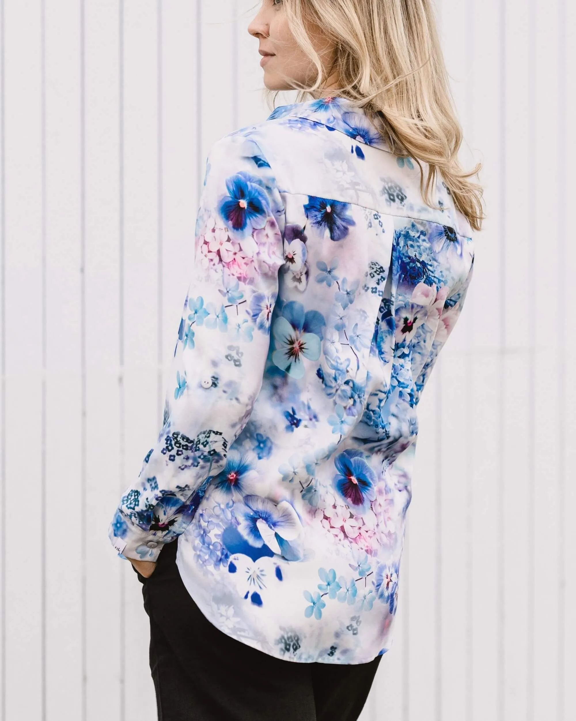 Chloe Button-up Shirt Lush Blue sold by Ivalo.com product image thumbnail 3