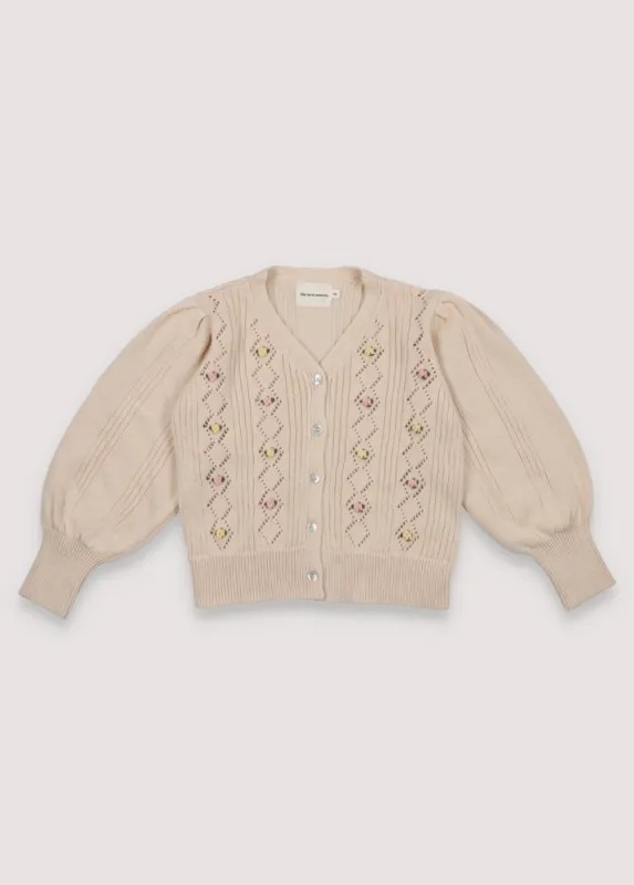 Ambrose Kid's Cardigan Beige sold by Ivalo.com