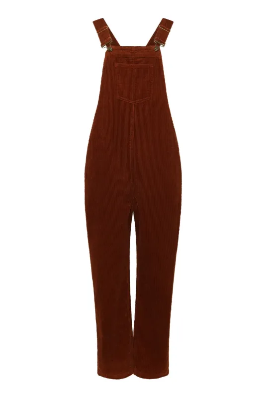 Joy Organic Cotton Dungaree Chestnut Brown sold by Ivalo.com
