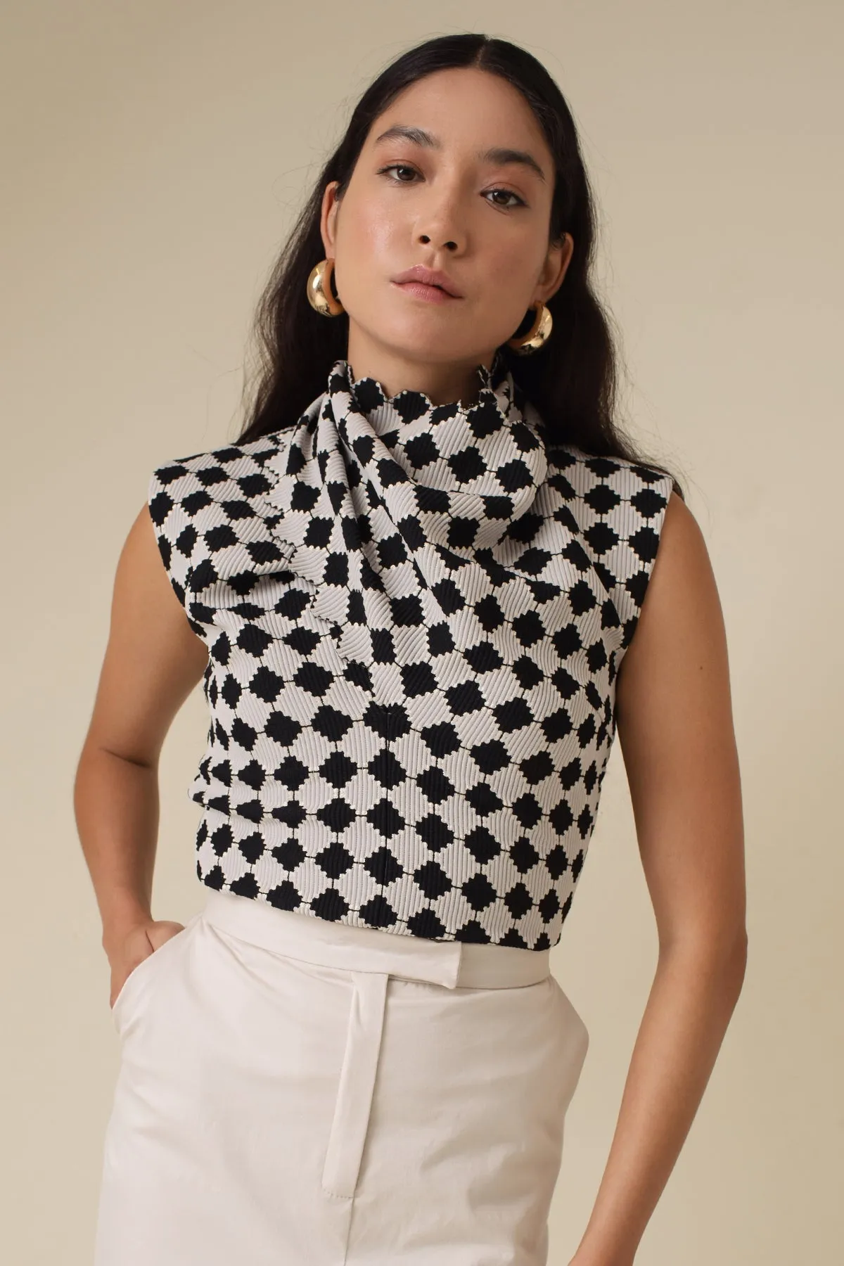 Ellis Neck-Wrap Top sold by Ivalo.com product image thumbnail 3