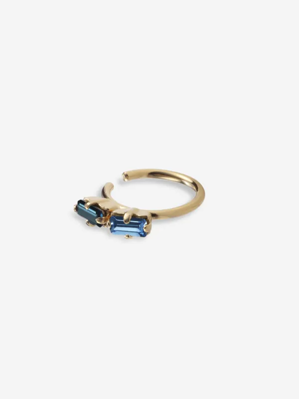 Denis Single Earcuff Blue sold by Ivalo.com