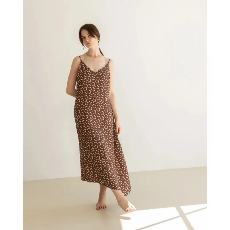 Famara Bubble Dress Brown sold by Ivalo.com