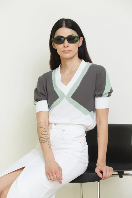 Rita Short Sleeve Knit sold by Ivalo.com