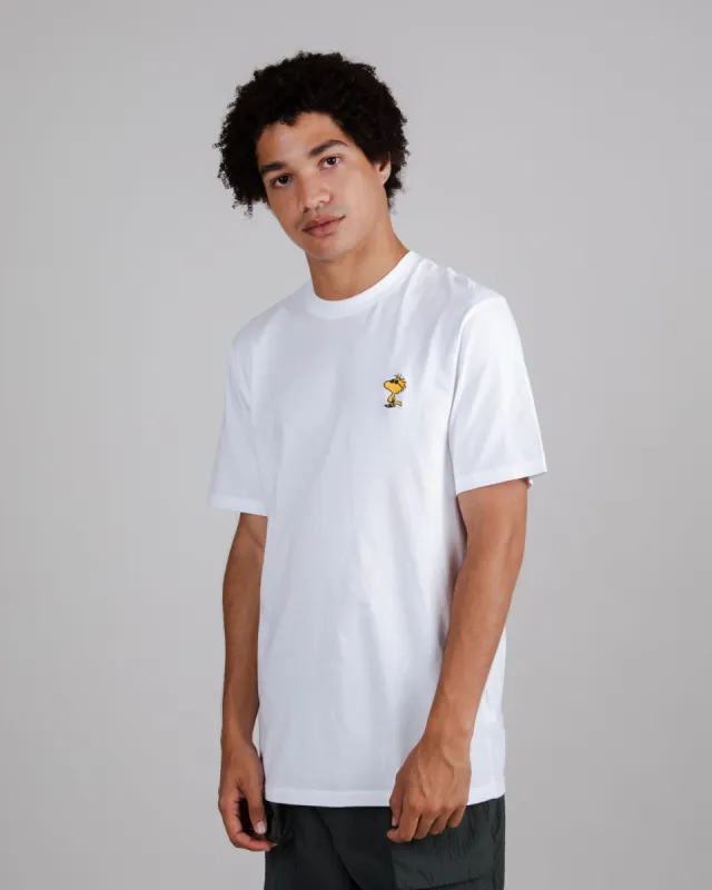 Peanuts Sunny Woodstock Cotton T-Shirt White sold by Ivalo.com