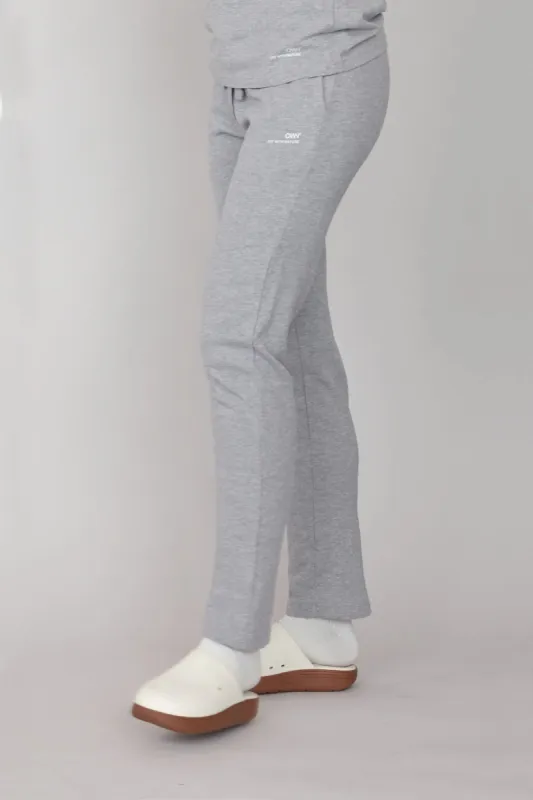 Women's Straight Gauzy Joggers Grey sold by Ivalo.com