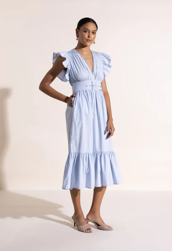 Paradise Cove Midi Dress Sky Way Blue sold by Ivalo.com