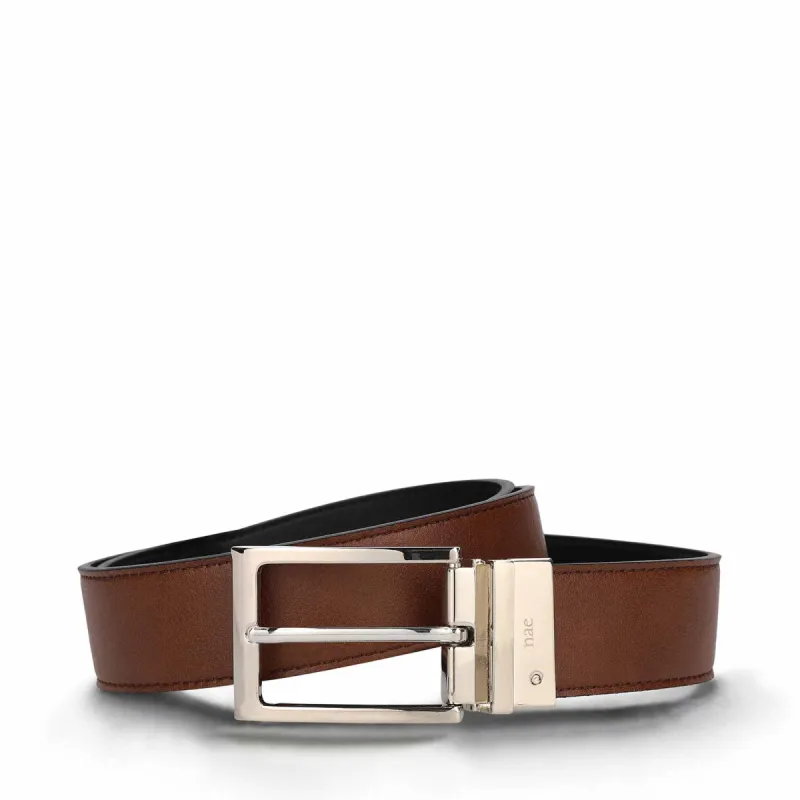 Mila Reversible Belt Brown/Black sold by Ivalo.com