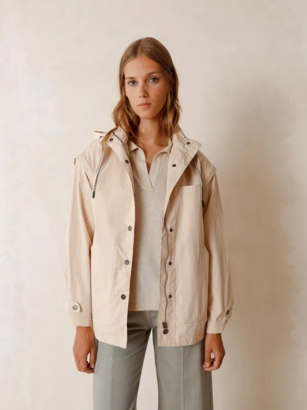 Convertible Technical Raincoat sold by Ivalo.com