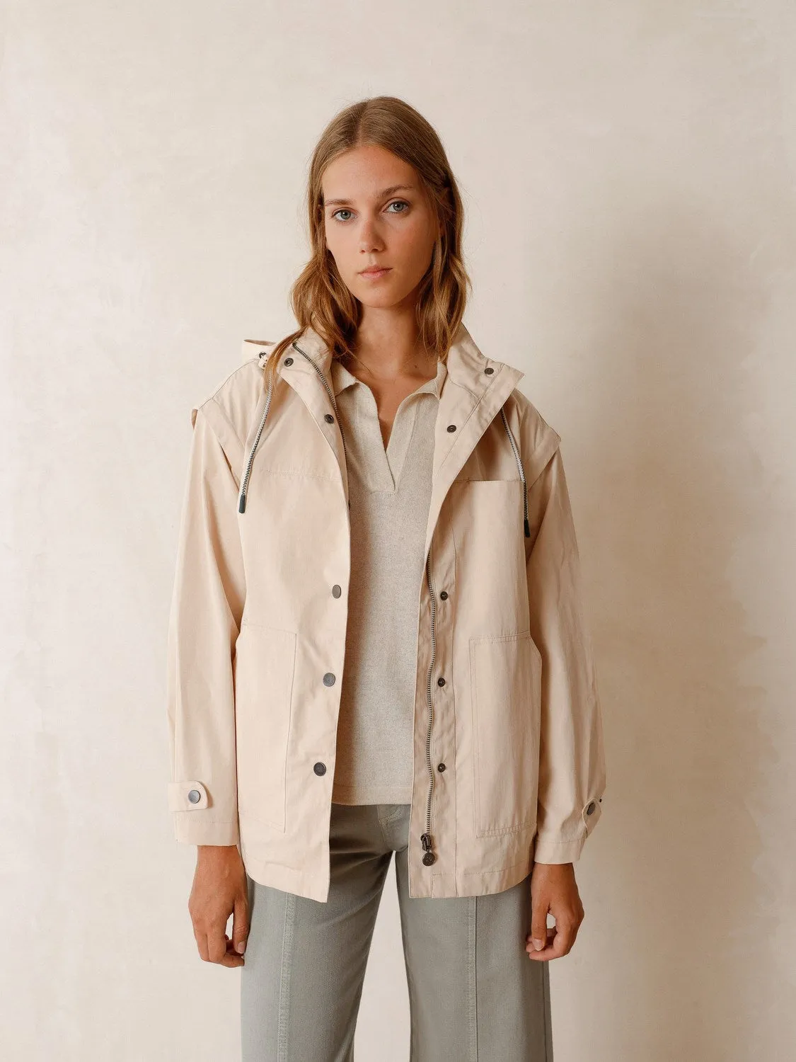 Convertible Technical Raincoat sold by Ivalo.com