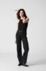 Dew Flared Soft Jeans Black Denim sold by Ivalo.com
