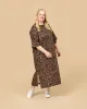 Boxy Dress Ilves Orange Brown sold by Ivalo.com