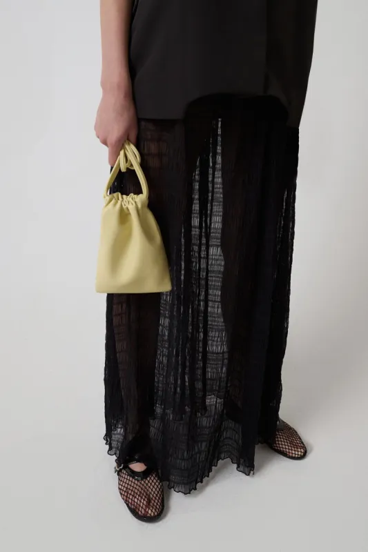 Matilda Shirred Skirt Black sold by Ivalo.com