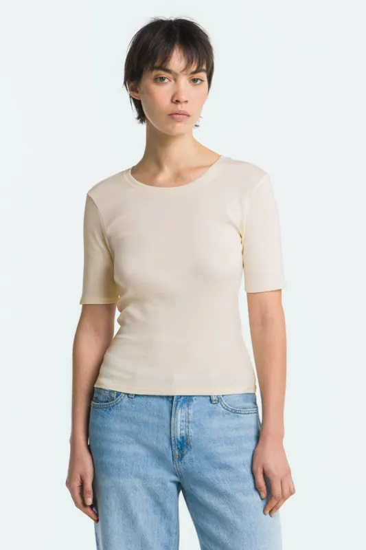 Rina T-Shirt Off White sold by Ivalo.com