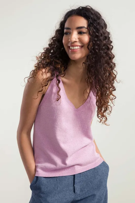 Clara Sleeveless Knitted Top sold by Ivalo.com