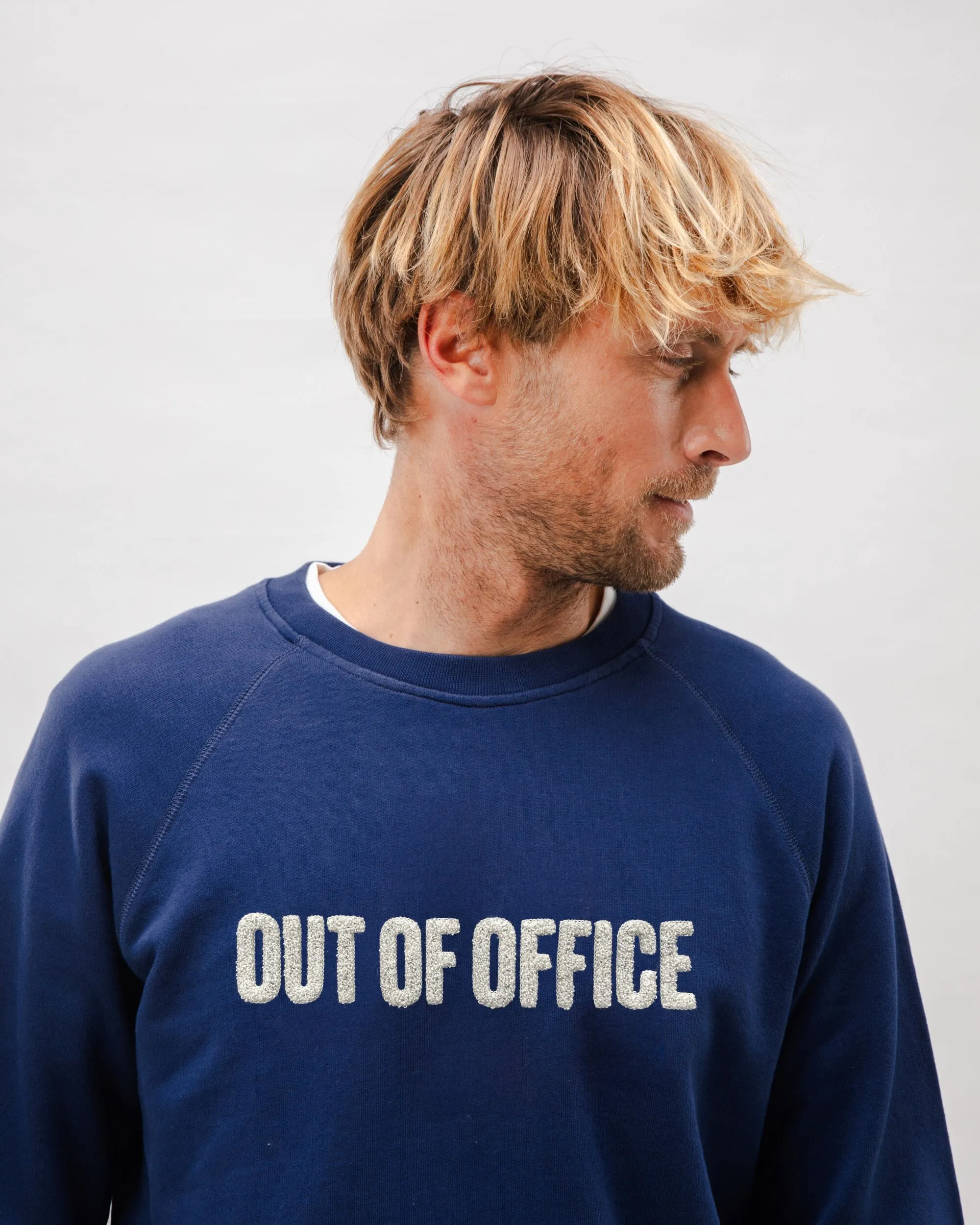 Out of Office Sweatshirt Navy Blue sold by Ivalo.com product image thumbnail 2