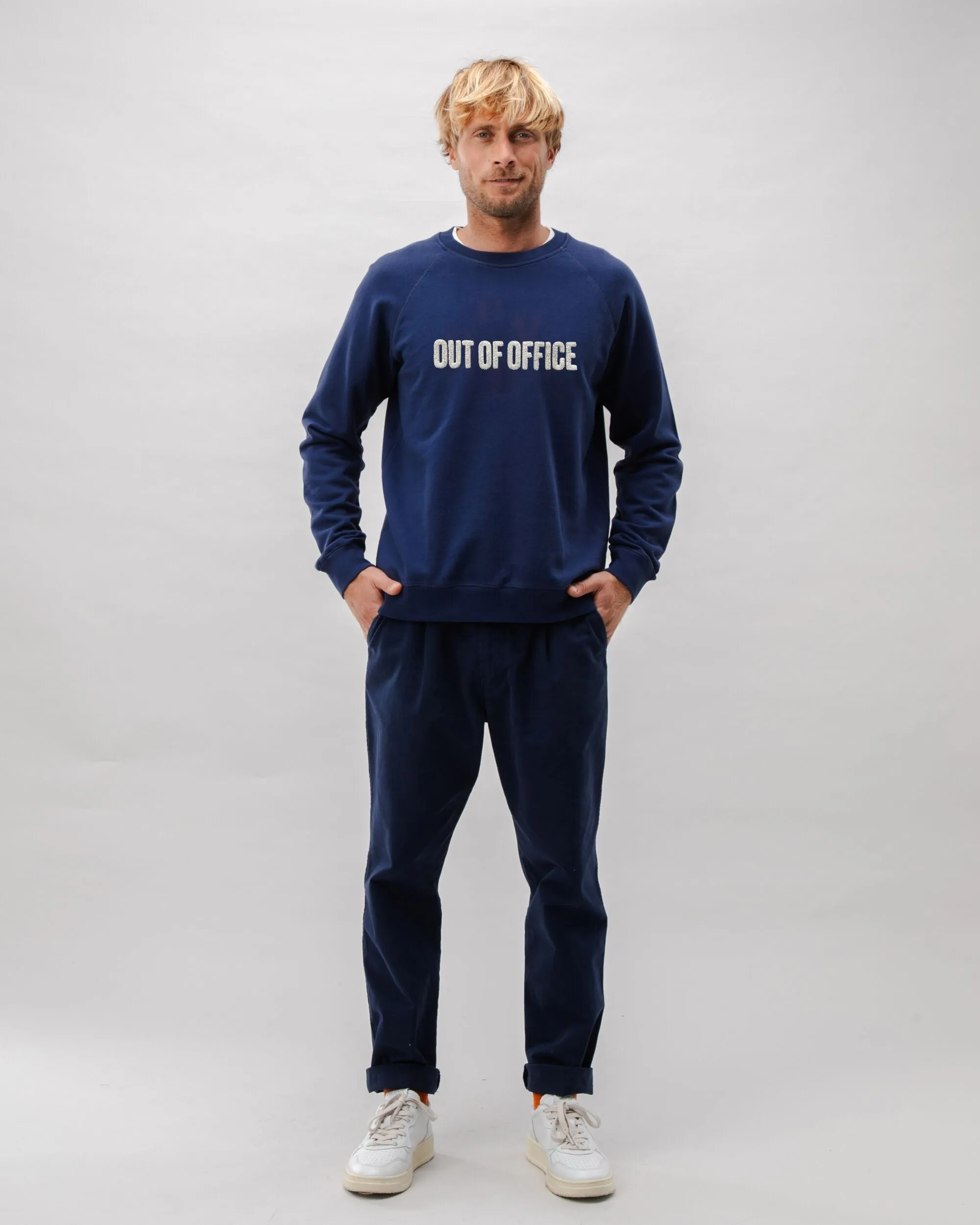Out of Office Sweatshirt Navy Blue sold by Ivalo.com product image thumbnail 3