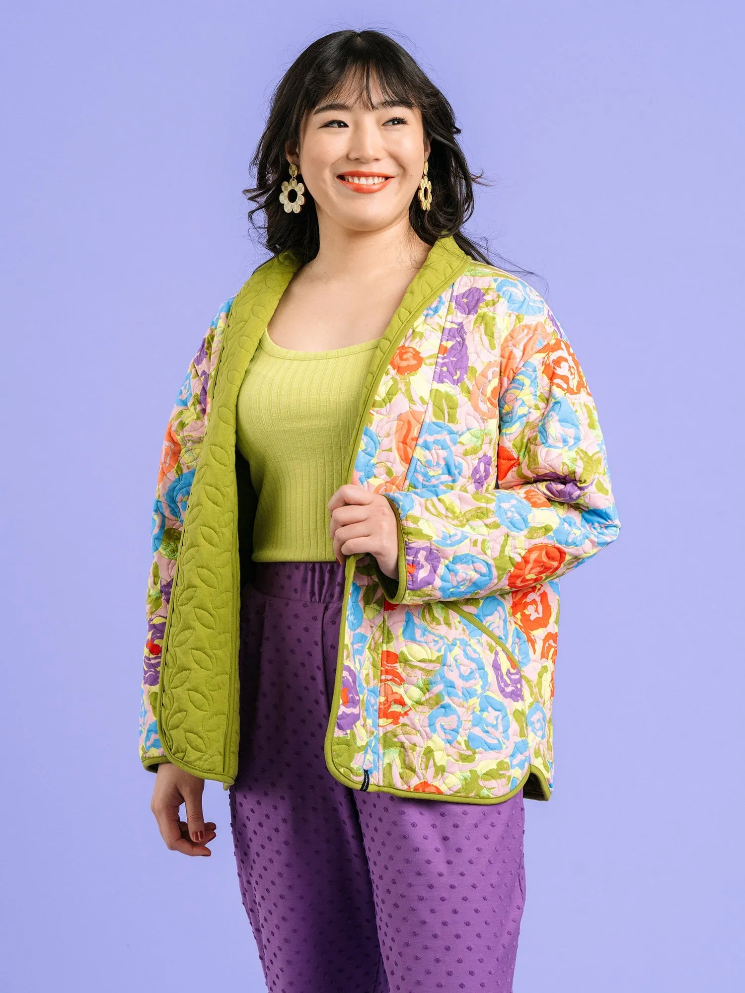 Kitty Quilted Jacket Rauni Peach sold by Ivalo.com