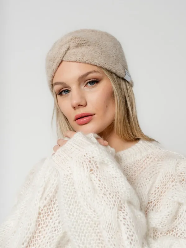 Alpaca Wool Headband sold by Ivalo.com