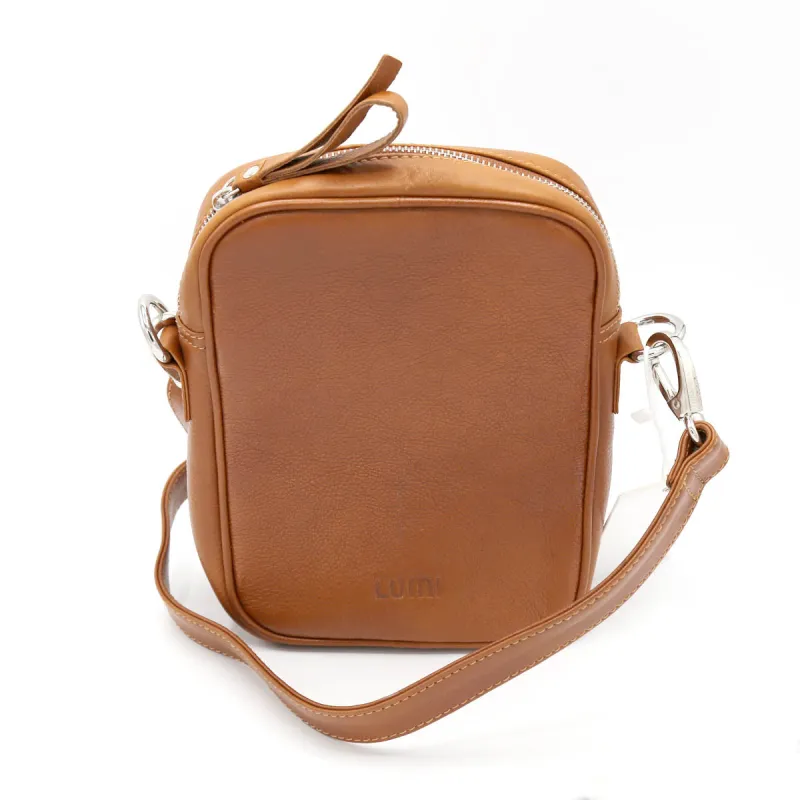 North-South Crossbody Cognac sold by Ivalo.com