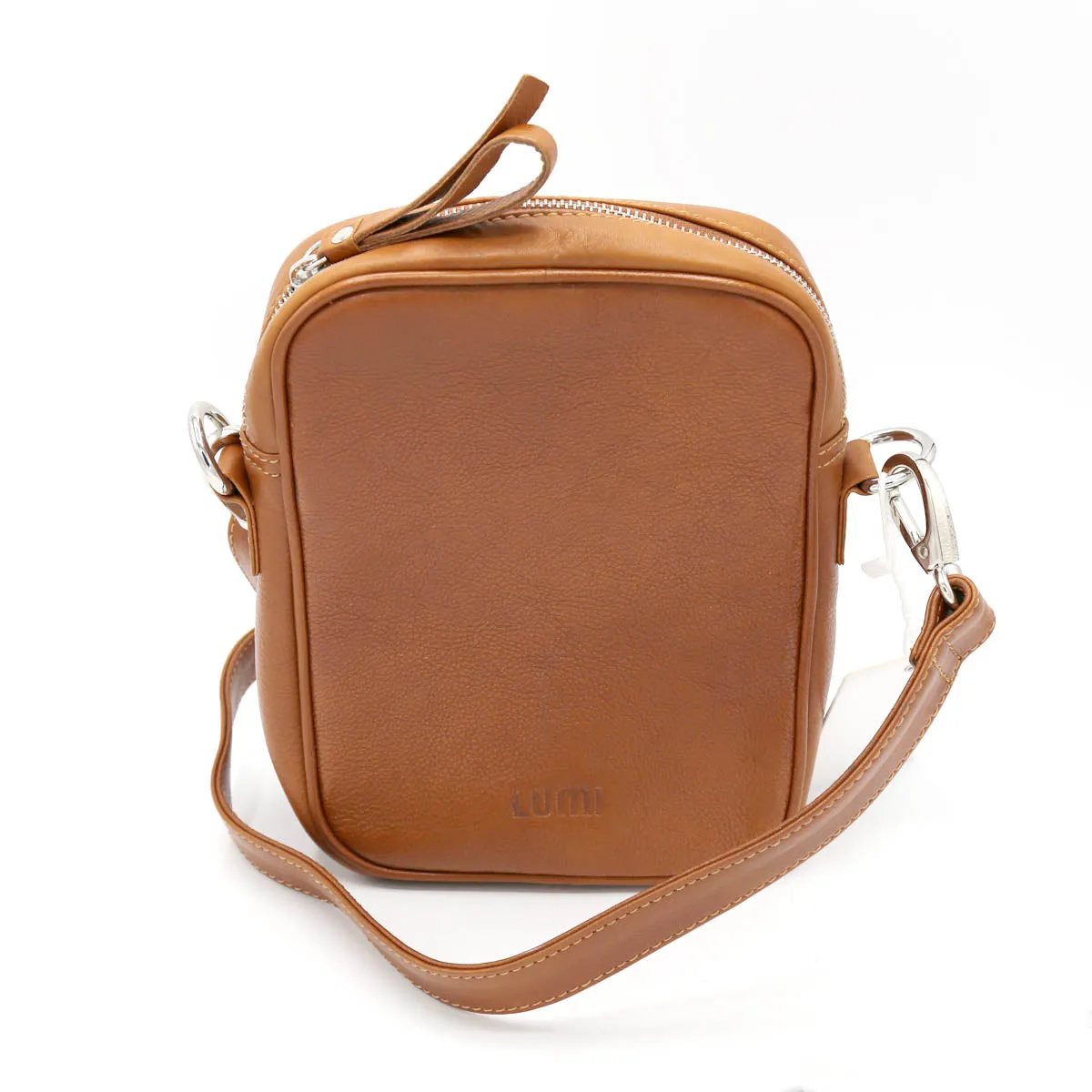 North-South Crossbody Cognac sold by Ivalo.com