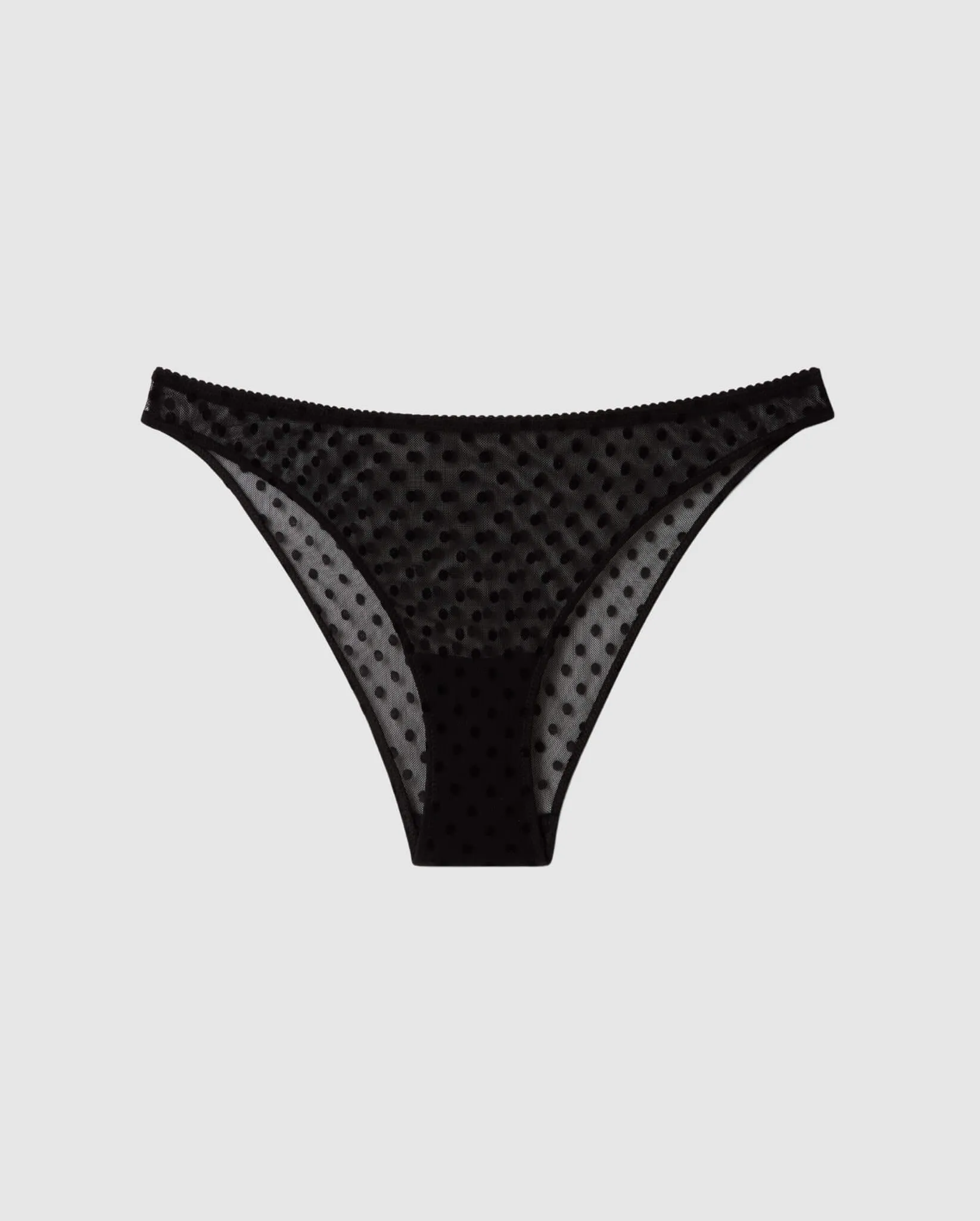 Mesh Bikini Briefs Black Dots sold by Ivalo.com