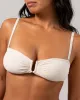 Bandeau Bikini Top Cream sold by Ivalo.com