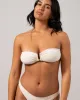 Bandeau Bikini Top Cream sold by Ivalo.com